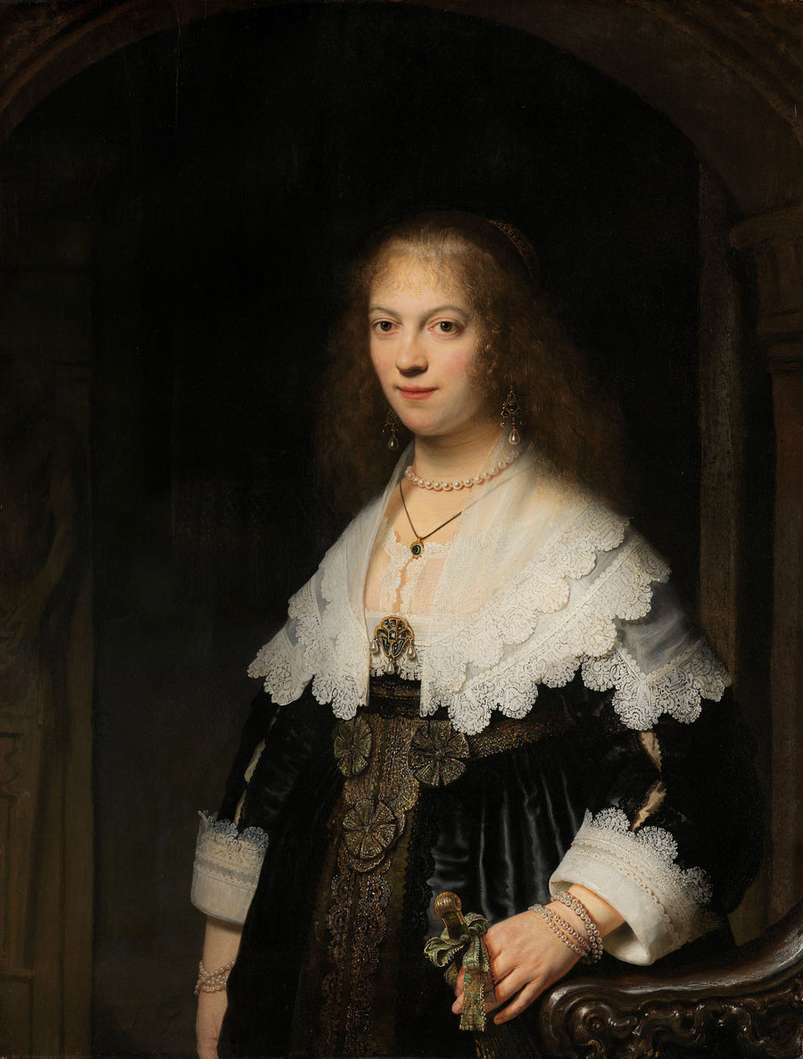Maria Trip Portresi - Rembrandt