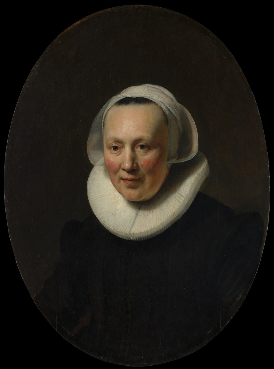 Genç bir kadının portresi. - Rembrandt