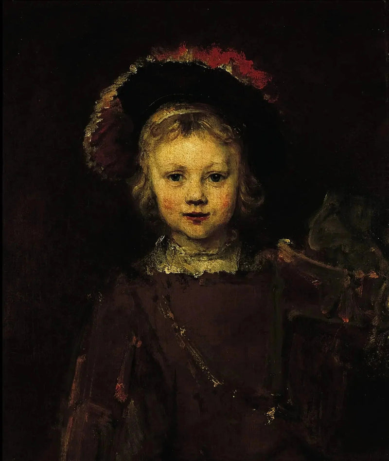 Tamamlanmamış Bir Çocuk Portresi - Rembrandt
