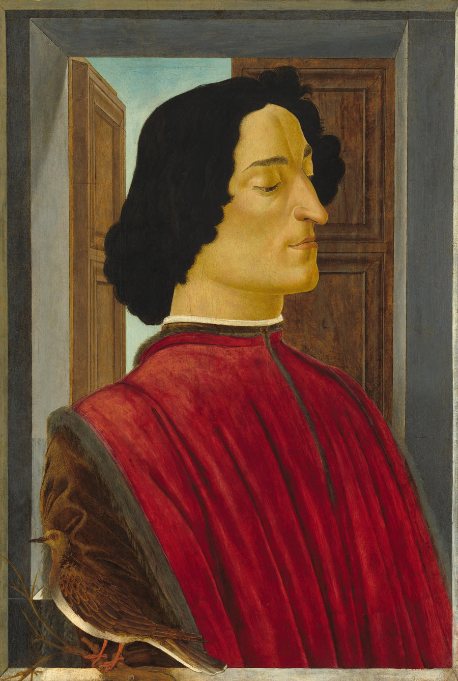 Julien de Médicis Portresi - Sandro Botticelli