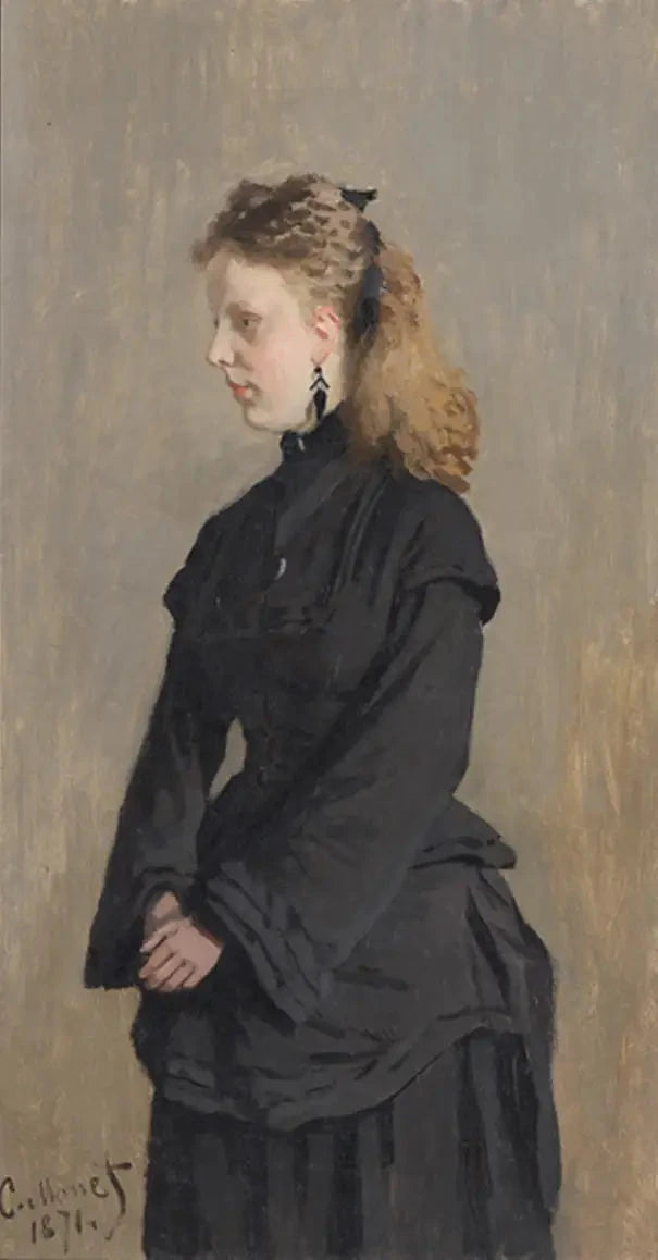 Guurtje van de Stadt W192'nin portresi - Claude Monet