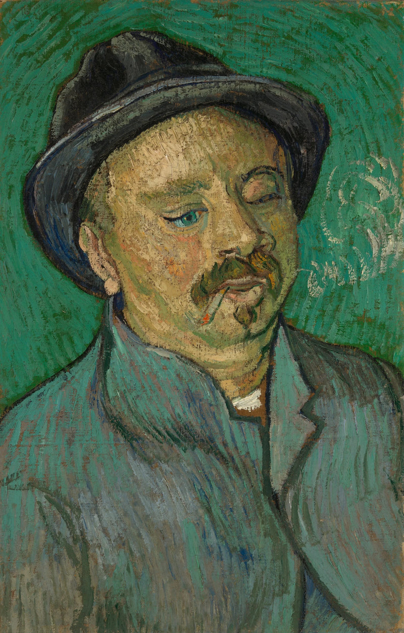 Tek gözlü bir adam portresi - Vincent van Gogh