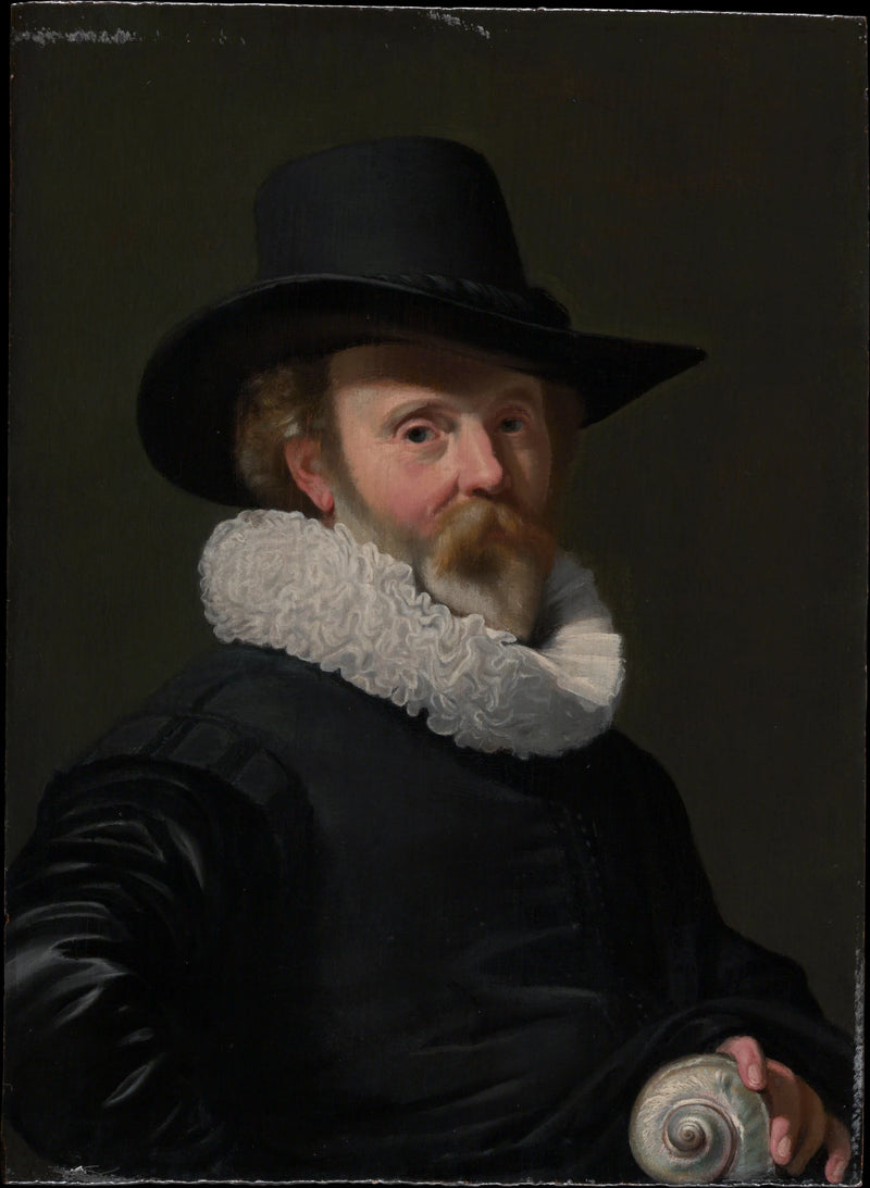 Portrait d'un homme à la coquille - Thomas de Keyser