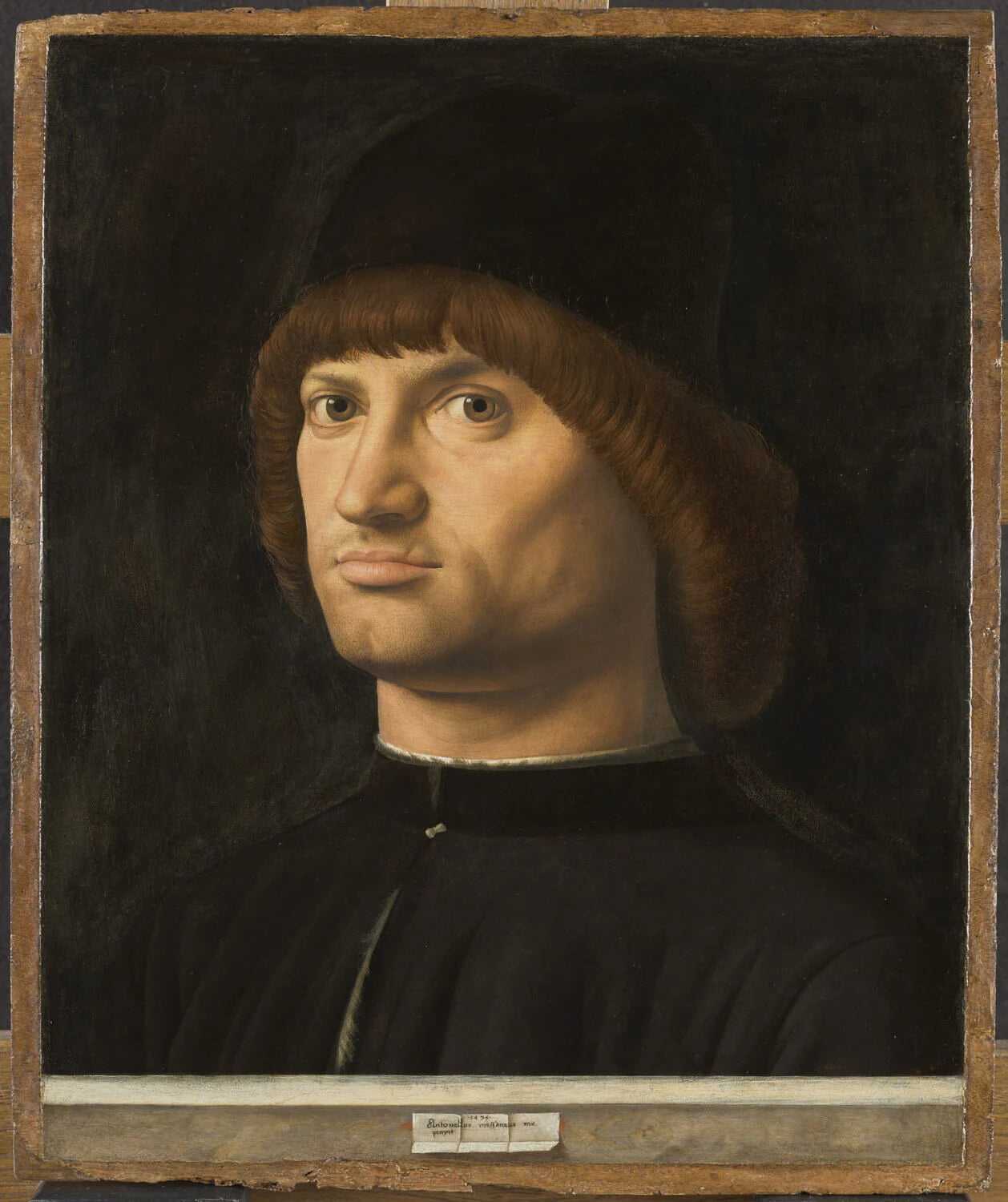 Portrait d'homme (Giorgio Corner (1454-1527) ?), dit Le Condottiere - Antonello da Messina Antonello de Messine