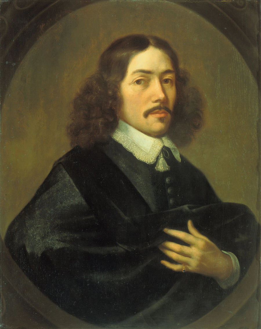 Portrait d'homme, probablement Bartholomeus Vermuyden (1616/17-1650) - Dirck Craey