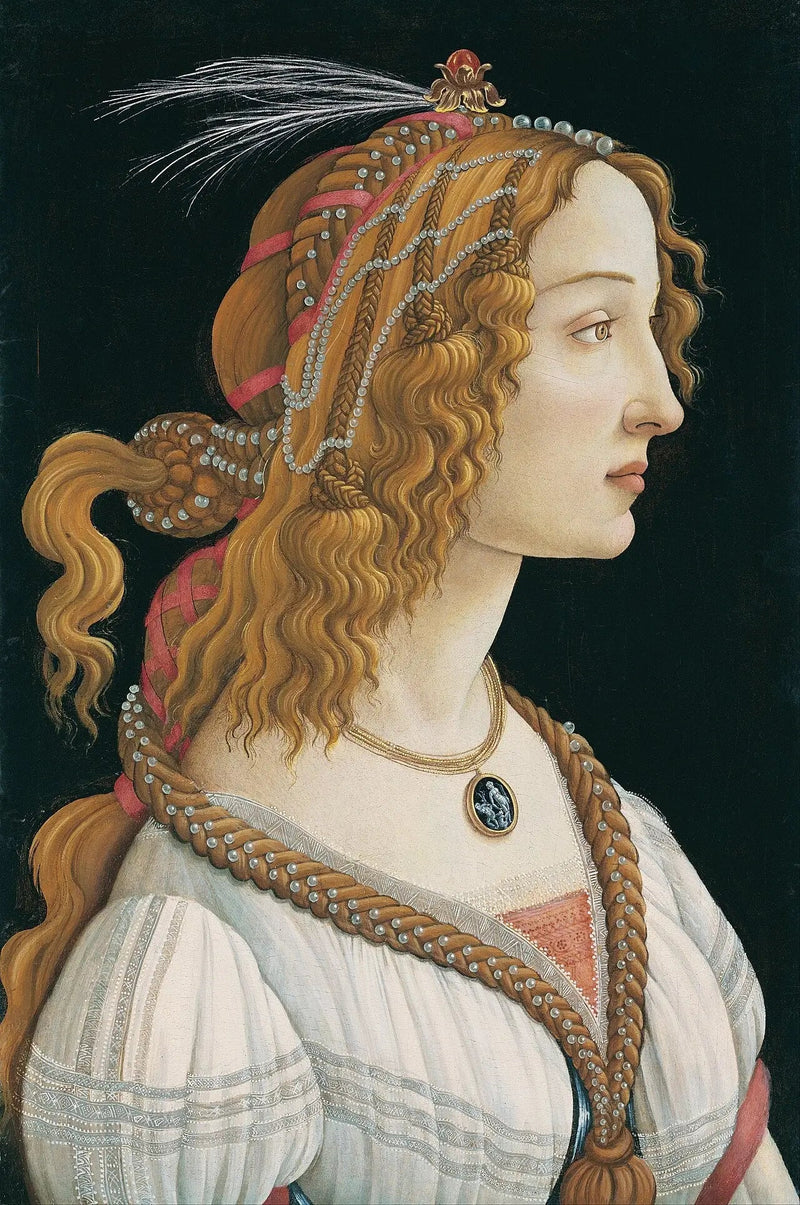 İdeal Portre Bir Genç Kadın (Simonetta Vespucci?) - Sandro Botticelli
