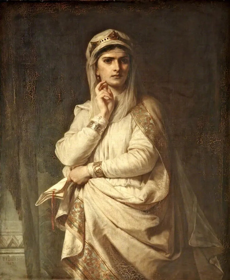 Lady Macbeth'in İdeal Portresi - Thomas Francis Dicksee
