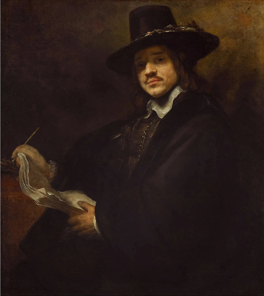 Genç Bir Sanatçının Portresi - Rembrandt