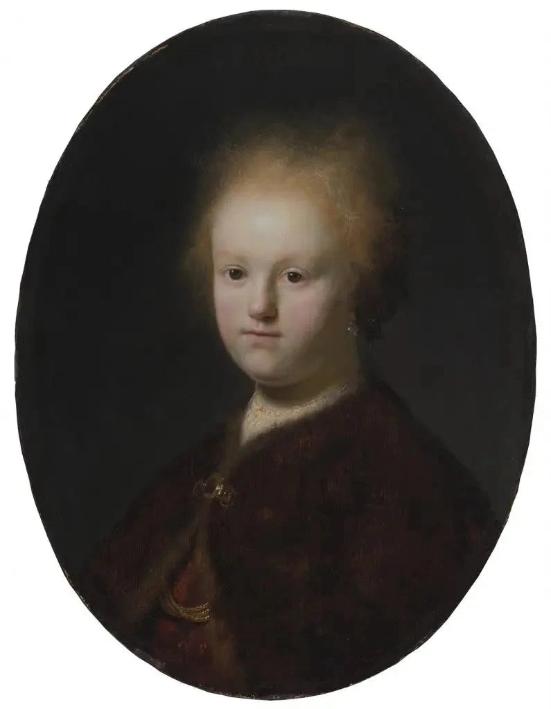 Rembrandt'ın Kız Kardeşi, ya da Genç Bir Kız Portresi - Rembrandt