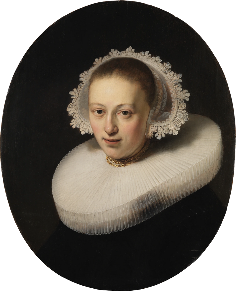 Genç bir kadının büstü - Rembrandt