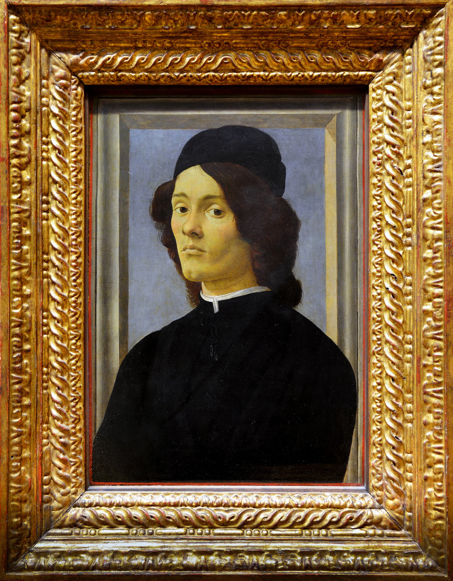 Genç Adam Portresi - Sandro Botticelli