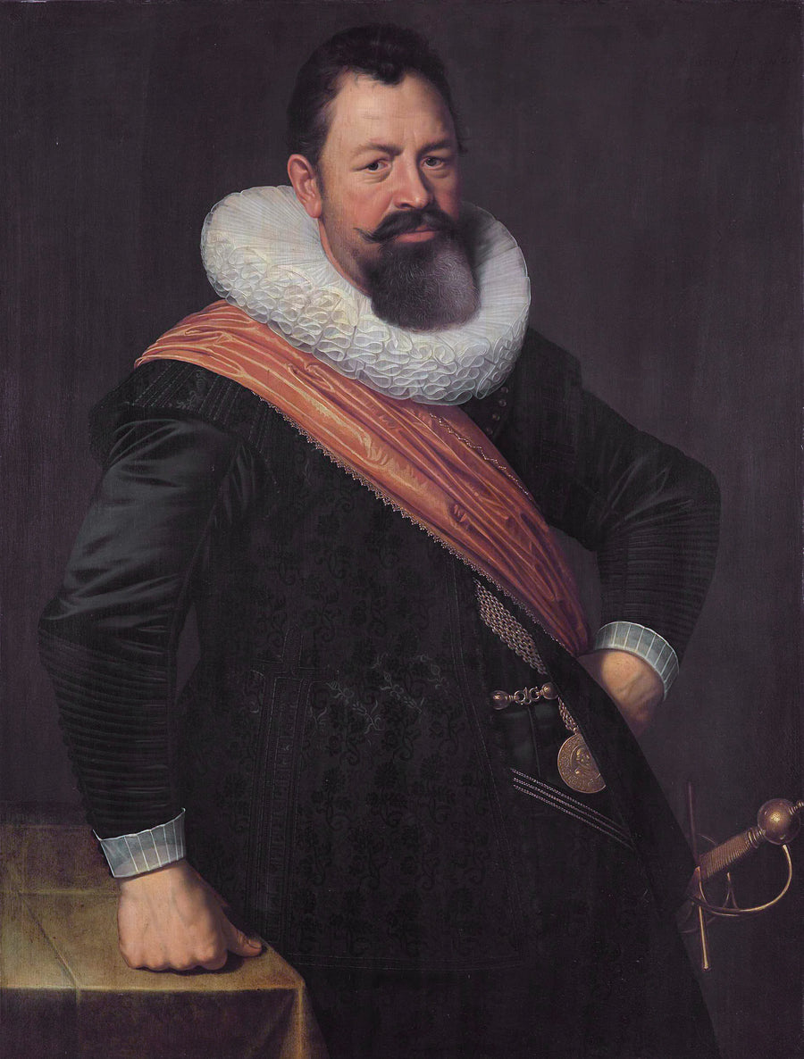 Portrait de Jochem Hendricksz Swartenhont (1566-1627) - Nicolaes Eliaszoon Pickenoy