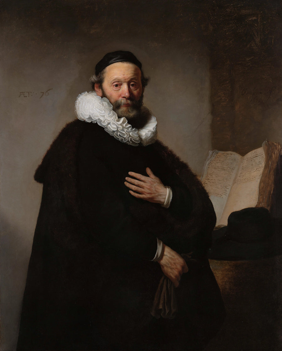 Johannes Wtenbogaert Portresi - Rembrandt