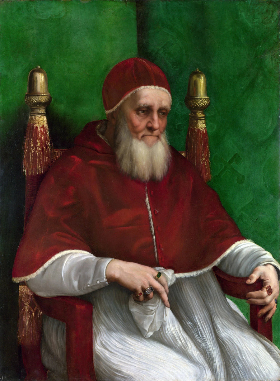 Portrait du pape Jules II, 1511 – Raphaël