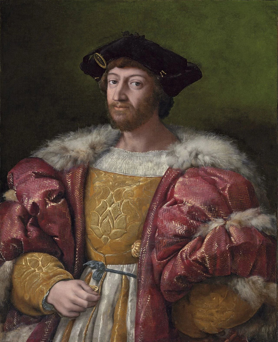 Portrait de Laurent de Médicis, duc d'Urbino - Raphaël Sanzio