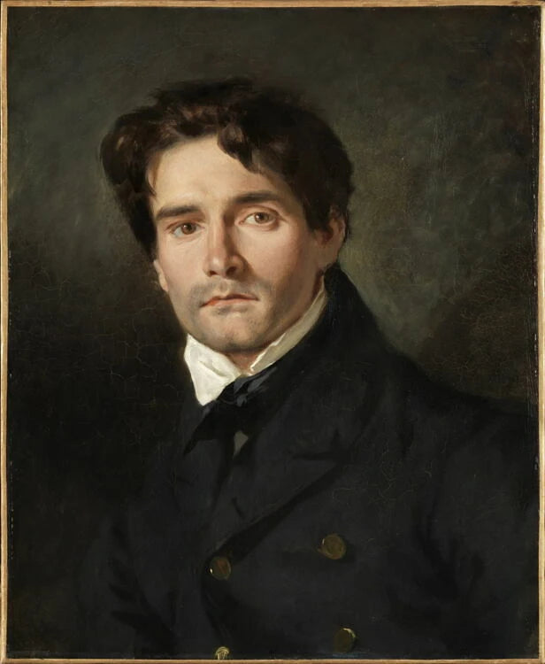 Portrait de Léon Riesener (1808-1878), peintre et cousin de l'artiste - Eugène Delacroix