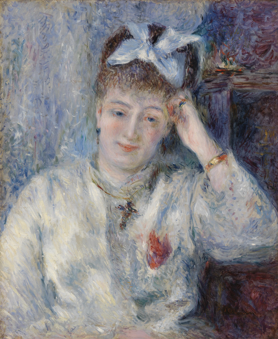 Mademoiselle Marie Murer'in Portresi (Mademoiselle Marie Murer'in Portresi) - Pierre-Auguste Renoir