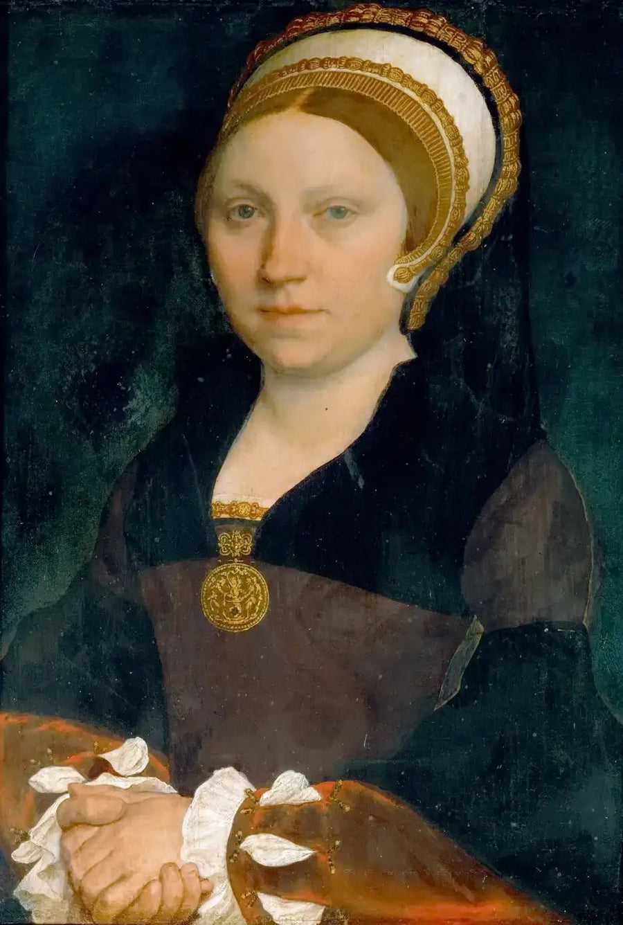İngiliz Hanımefendisi Portresi - Hans Holbein le Jeune