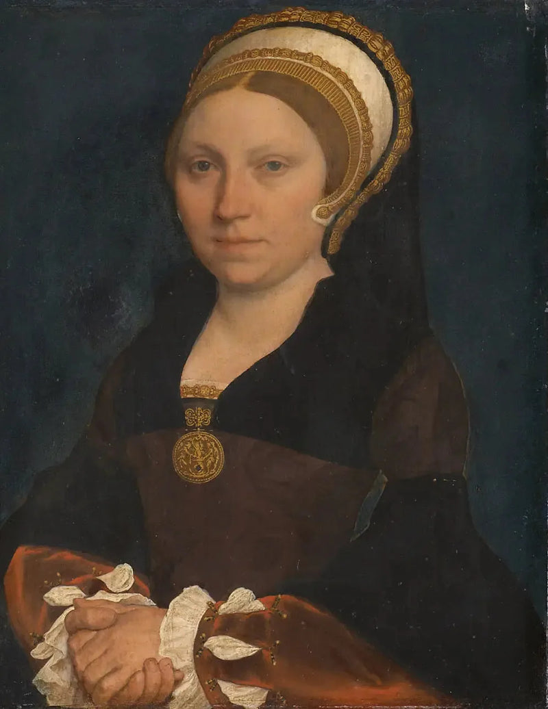 İngiliz Hanımefendisi Portresi - Hans Holbein le Jeune
