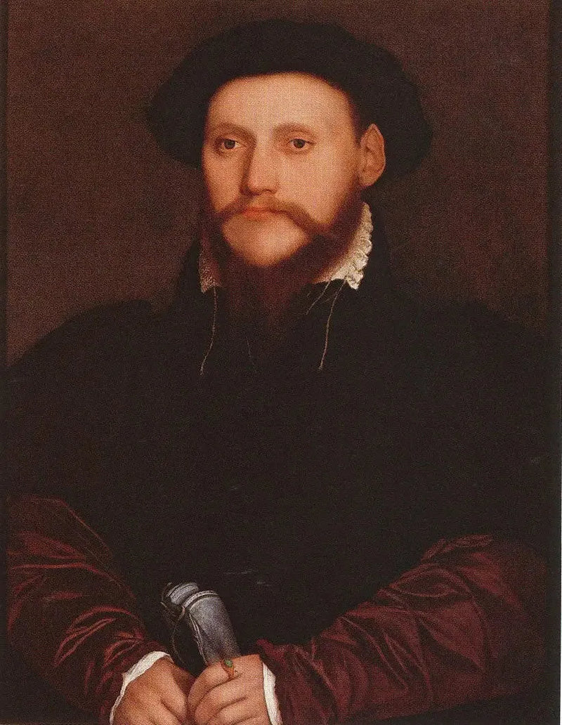 Bilinmeyen Bir Beyefendinin Portresi - Hans Holbein le Jeune