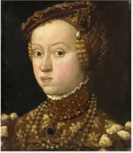 Avusturya Kralı Ferdinand I'in Kızı Arşidüşes Anna'nın Portresi (1528-1590) - Giuseppe Arcimboldo