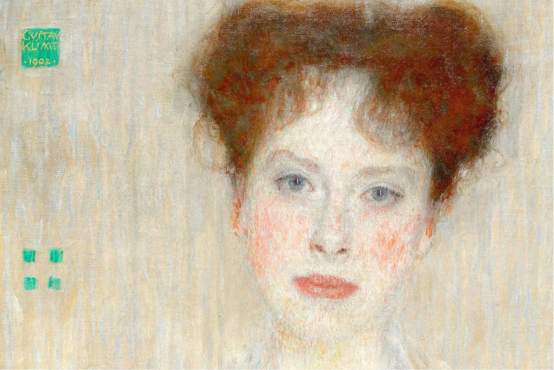 🎨 Gertrud Loew Portresi (detay) – Gustav Klimt (yaklaşık 1902)
