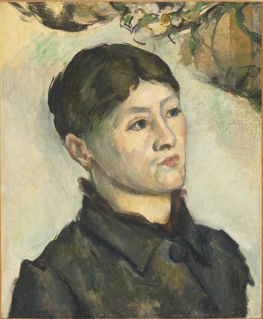 Madame Cézanne'ın Portresi - Paul Cézanne