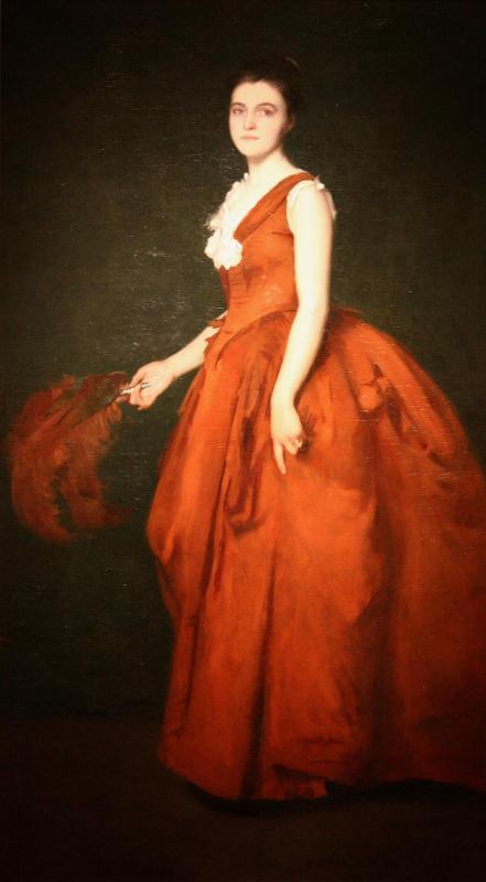 Madame T'nin Portresi - Edmund Charles Tarbell