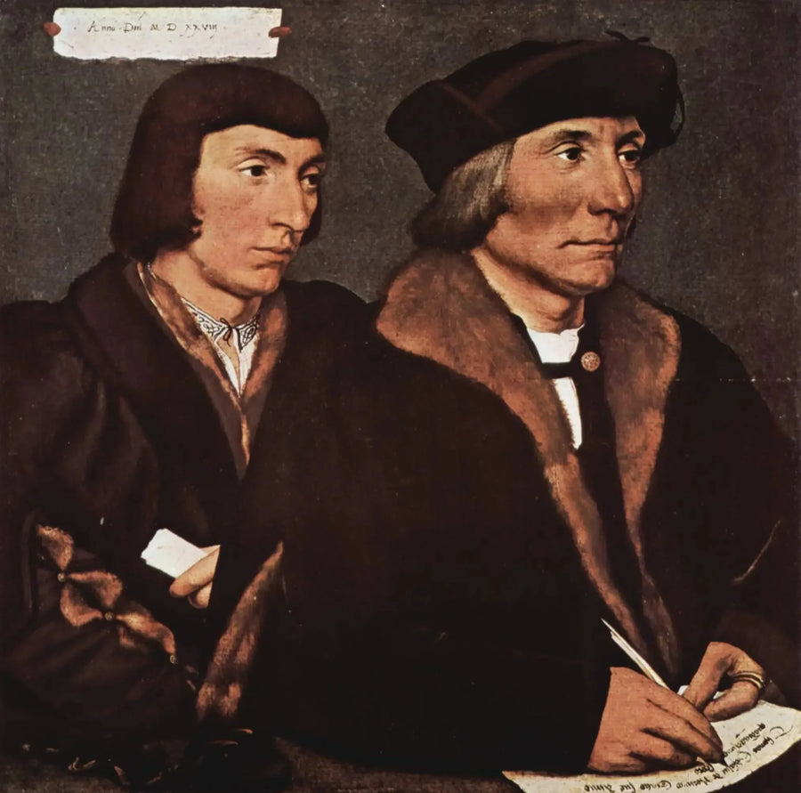Thomas Godsalve ve Oğlusu John'un Portresi - Hans Holbein le Jeune