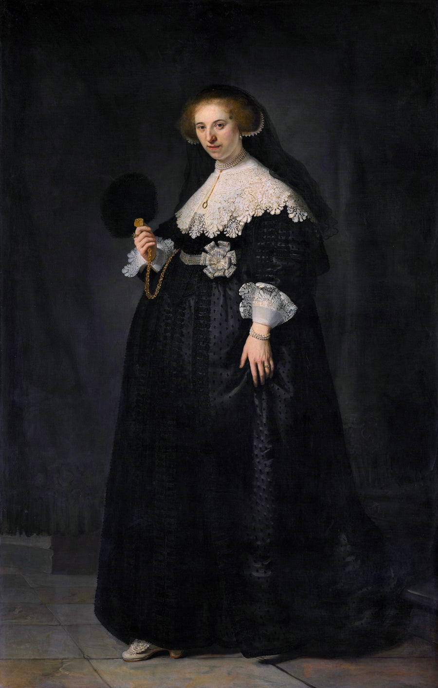 Oopjen Coppit Portresi - Rembrandt
