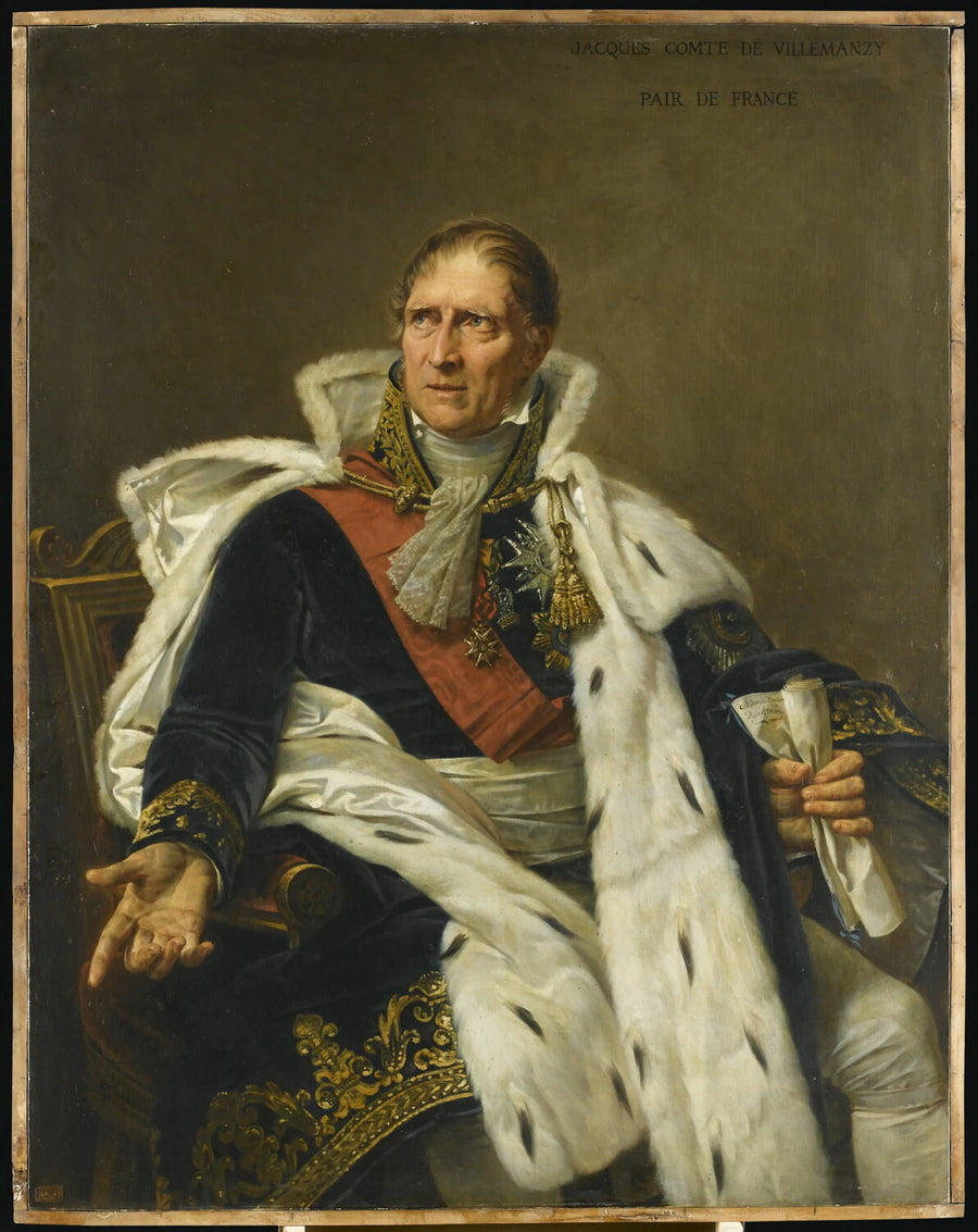 Portrait de Pierre-Jacques Orillard, comte de Villemanzy - Antoine-Jean Baron Gros