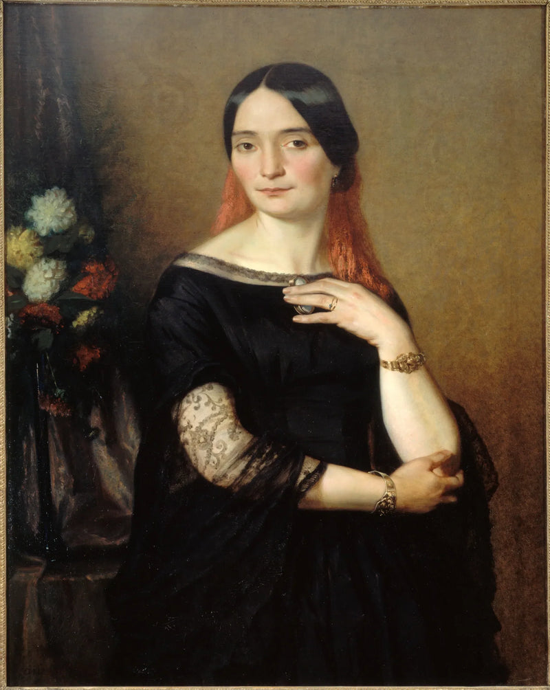 Mademoiselle Mars'ın Varsayılan Portresi - Ary Scheffer