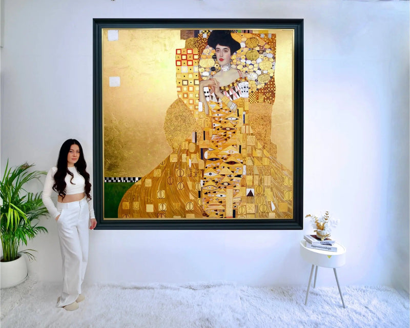 Master Apollon tarafından Yeniden Tasarlanan Adele Bloch-Bauer Portresi | 200x200 cm