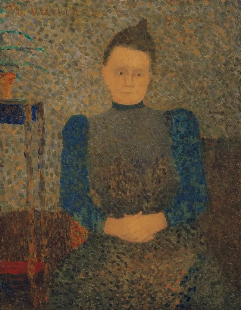 Marie Vuillard Şematik Portresi - Édouard Vuillard