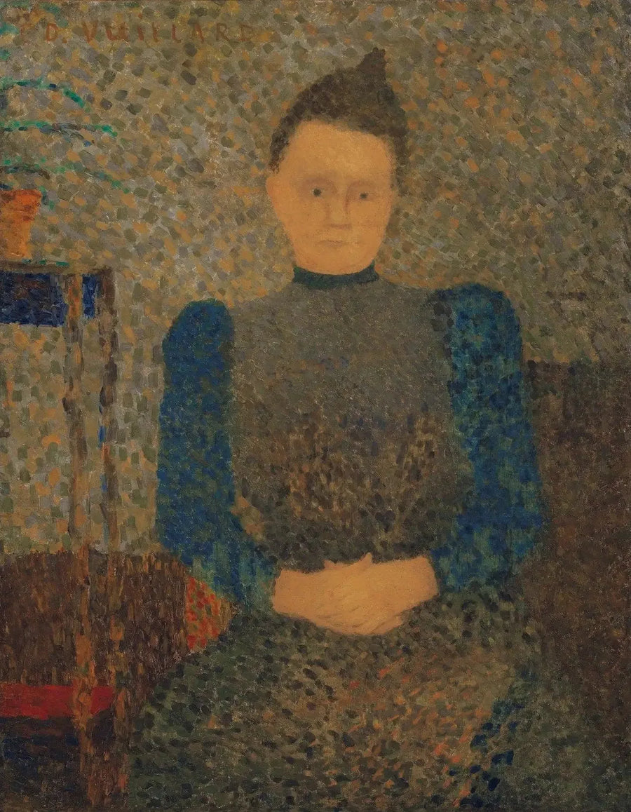 Marie Vuillard Şematik Portresi - Édouard Vuillard