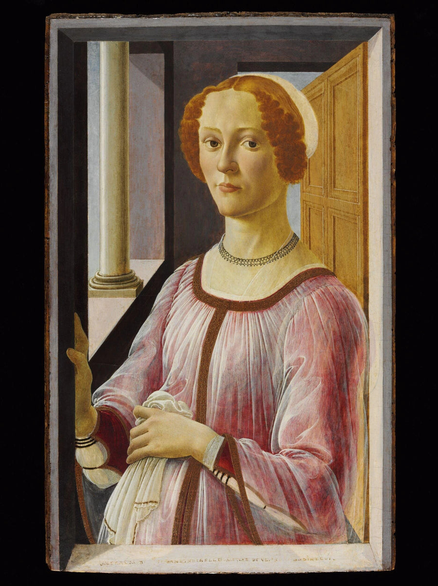 Esmeralda Brandini Portresi - Sandro Botticelli