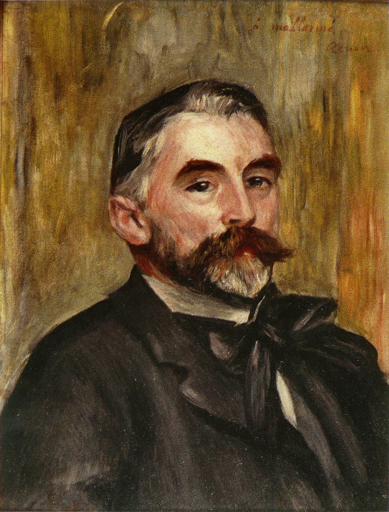 Stéphane Mallarmé Portresi - Pierre-Auguste Renoir