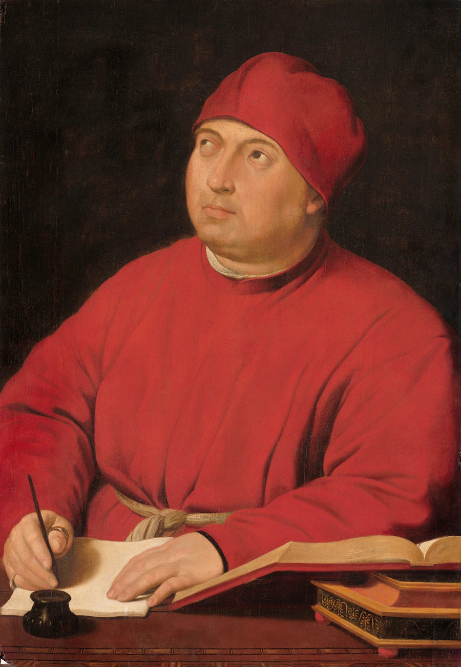 Portrait de Tommaso Inghirami, vers 1510 – Raphaël, version Gardner