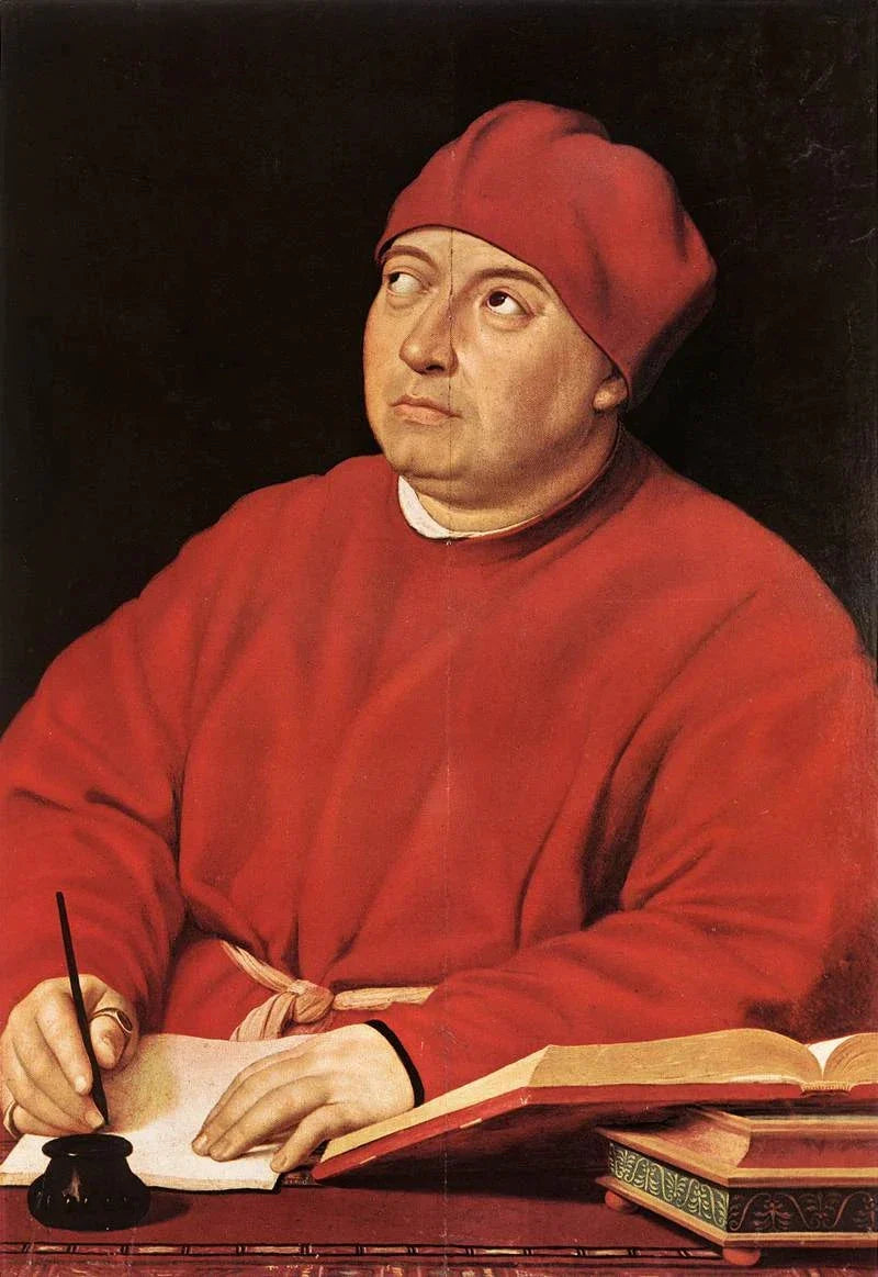 Portrait de Tommaso Inghirami dit Fedra, vers 1510-1511 – Raphaël