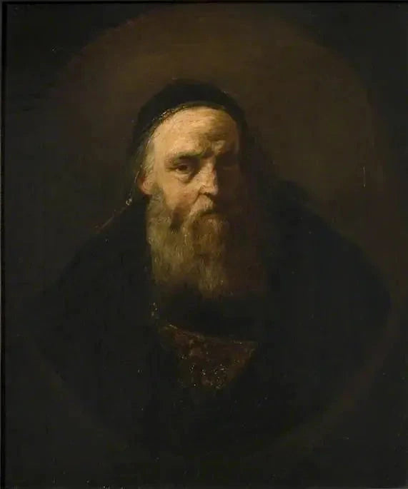 Portrait d’un vieil homme, dit Shylock — copie d’après Rembrandt, Lamport Hall