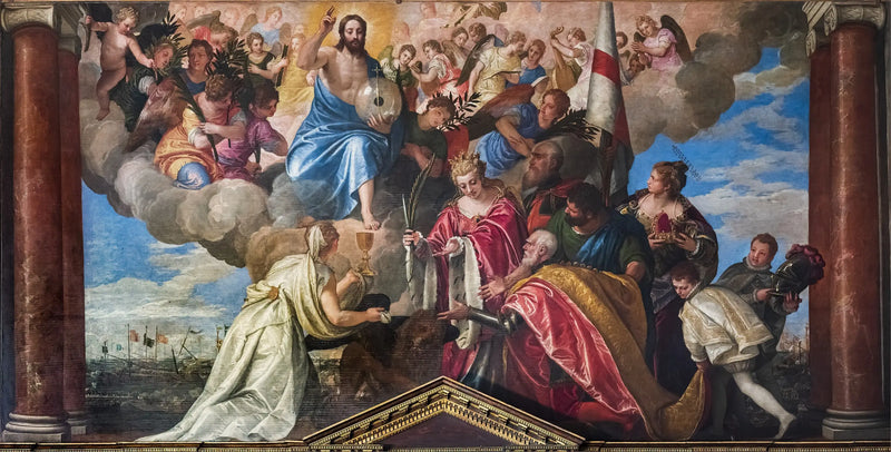 Sebastiano Venier Dükü'nün Votive Portresi - Paul Véronèse