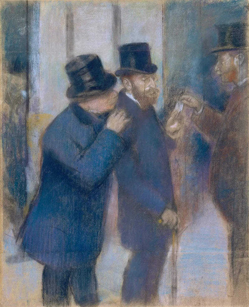 Borsa'da Portreler - Edgar Degas