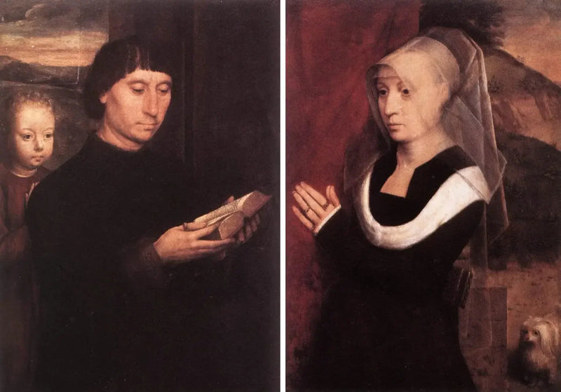 İki Bağışçı Portresi - Hans Memling
