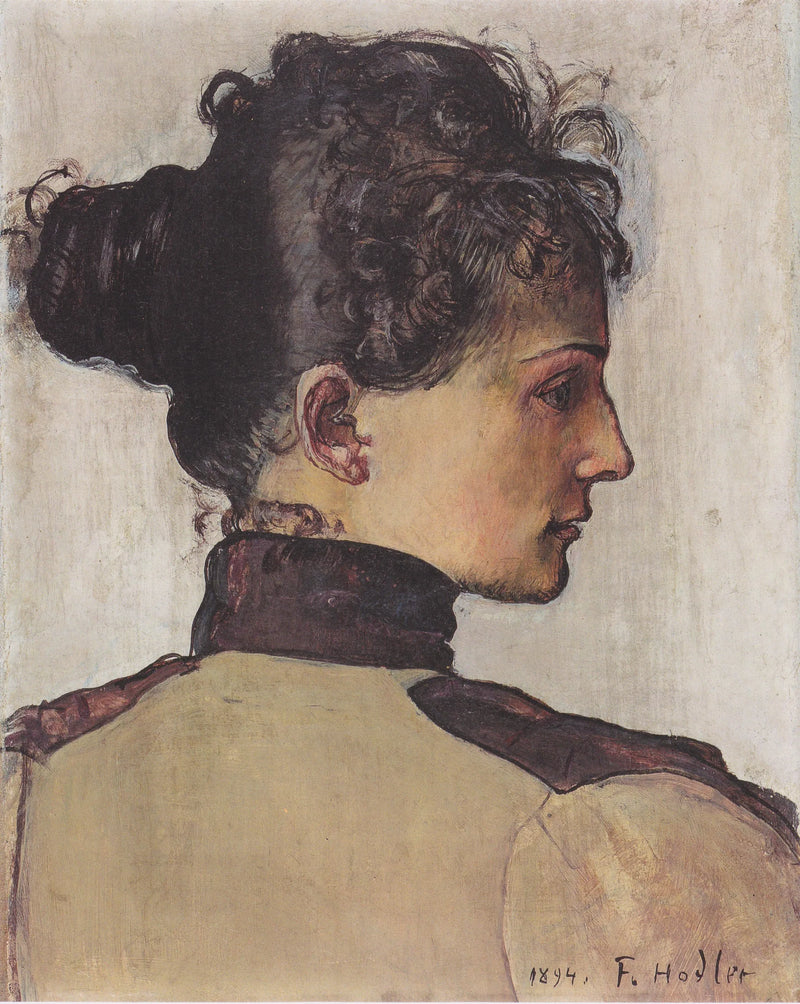 Berthe Jacques Portresi - Ferdinand Hodler