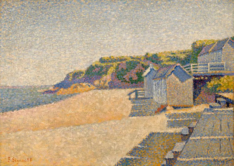 Portrieux, Banyolar, Opus 185 (Kontes Plajı) - Paul Signac