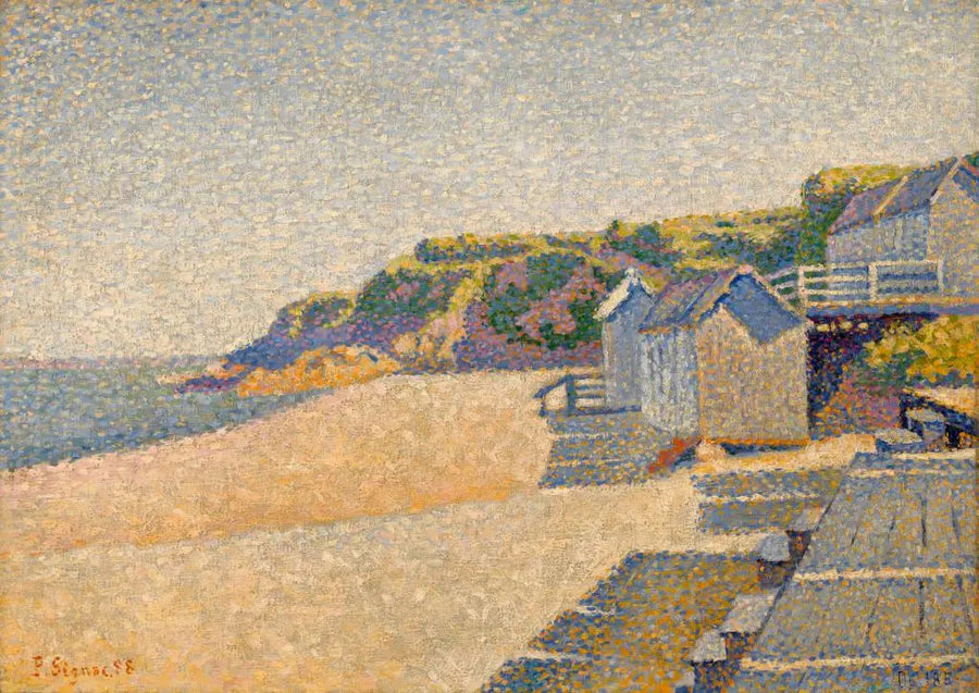 Portrieux, Banyolar, Opus 185 (Kontes Plajı) - Paul Signac