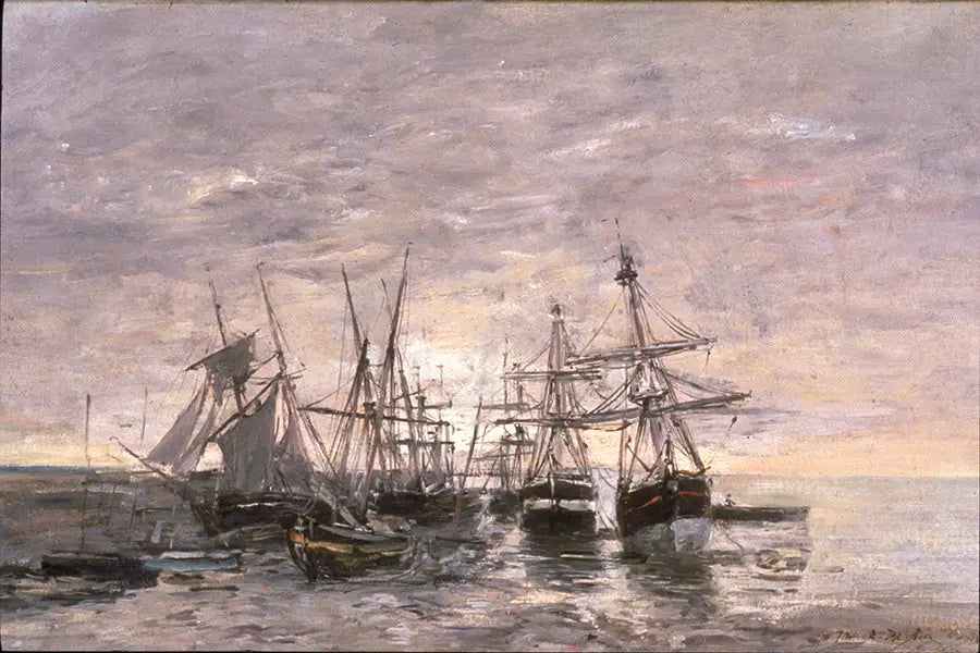Portrieux - Alçalan Gelgit - Eugène Boudin
