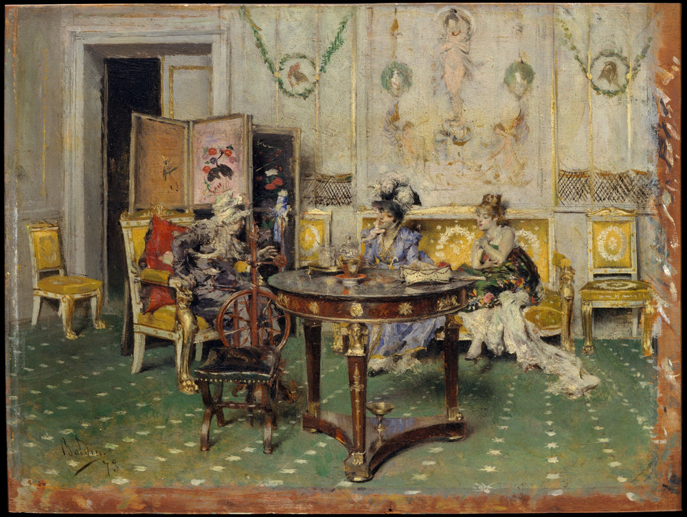 Potins - Giovanni Boldini - Alpha Reproduction