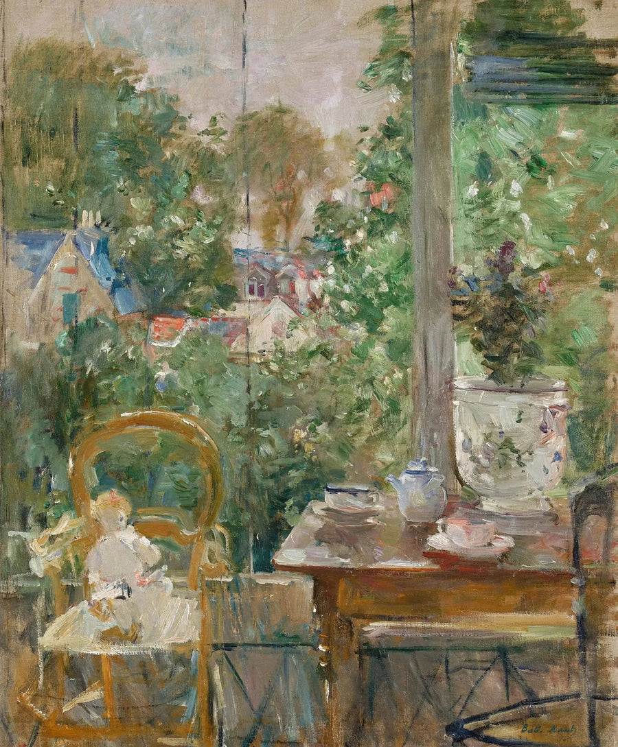 Veranda'daki Bebek - Berthe Morisot