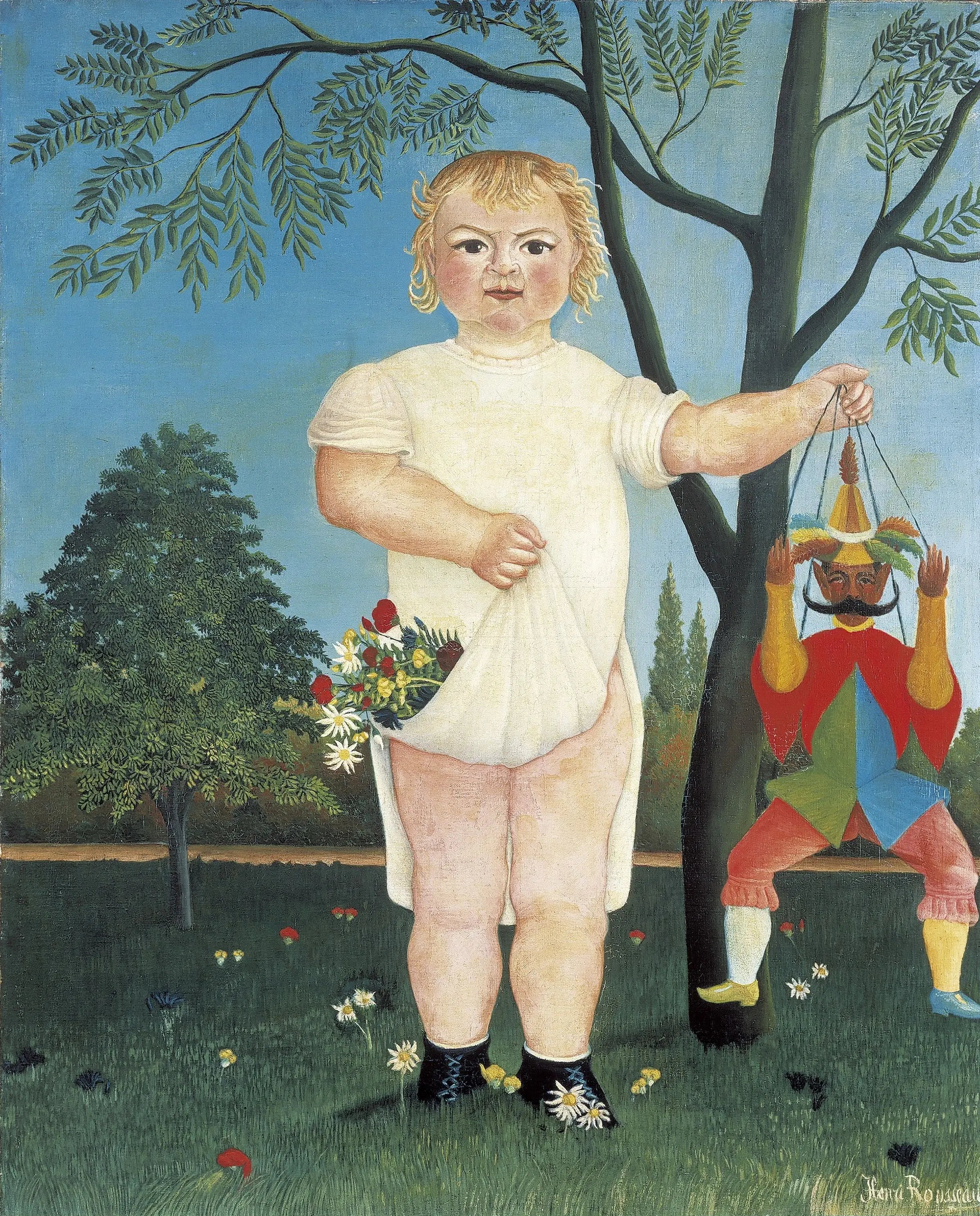 Pour fêter le bébé! Henri Rousseau - Alpha Reproduction